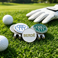 Marcador de Golf Magnético Personalizado con Diseño de Anime, Sublimable, con Moneda