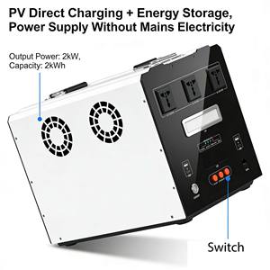 Station solaire 2000W 2-2,5 kWh, 220V, sécurité optimale pour le <span class=keywords><strong>camping</strong></span>, les pannes de courant et le streaming mobile - Product Image 3