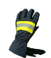 Gants de sauvetage JJZXXF - Interventions en cas d'incendie et de sauvetage - Cuir et tissu aramide - Imperméables - Anti-chaleur - Certifiés EN659