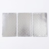 Feuille d'isolation phonique en butyl 3 mm avec feuille d'aluminium, tapis d'isolation thermique, insonorisation automobile, feuille d'insonorisation autocollante