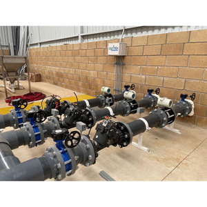 Válvula Solenoide de Pulso con Conexión de Brida de Tubería de 160 mm, Interruptor Manual, Retroalimentación de Señal, Válvula de Control de Agua para Riego - Product Image 4