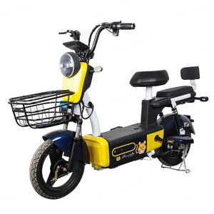 Hot Selling Adult Electric Bike 48V Portable Lead-acid Battery Bike 14 Inch Motorbike 350W Electric <b>Bicycle</b> - Product Image 6