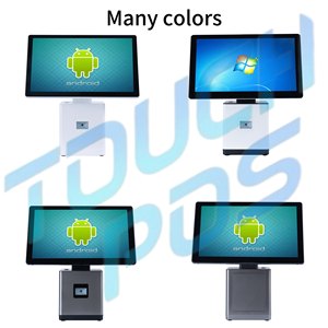15인치 터치스크린 POS 시스템 셀프 주문 안드로이드 POS 단말기 금전 등록기 올인원 머신 - Product Image 6