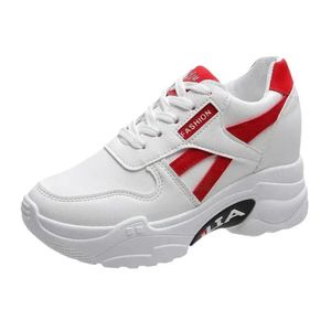 Women's Platform Casual Breathable <b>Height</b> <b>Increasing</b> Korean Style Sneakers for Spring Summer Autumn,Women's Platform Sneakers - Product Image 4