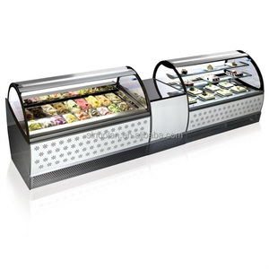 Modern retail fast food kiosk and mall coffee kiosk juice bar design ice cream display counters