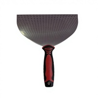 Couteau à mastic à lame large avec poignée ergonomique confortable, grattoir durable pour enlever le papier peint, les adhésifs et la peinture ancienne