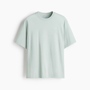 T-shirt en coton tricoté Salt Air, coupe classique, uni, manches courtes, base vierge, pour homme, anti-plis, séchage rapide, décontracté, pour le week-end - Product Image 5