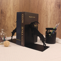 Sujetalibros de Metal con Forma de Antílope, Soporte para Libros con Diseño y Color Personalizados, Regalo Personalizado para Navidad