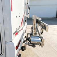 Porte-moto arrière pliable électrique en acier robuste, capacité de charge 160 kg, fixation sur attelage
