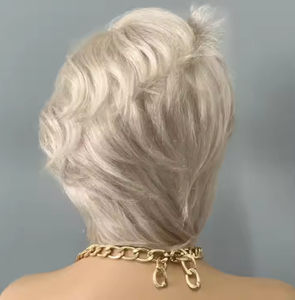 วิกผมสั้นทรงพิกซี่แบบสั้นวิก<span class=keywords><strong>ผม</strong></span>แท้สีบลอนด์ผมมนุษย์เอชดี13X5X1วิกผมตัดลูกไม้พิกซี่<span class=keywords><strong>ผม</strong></span>แท้ - Product Image 3