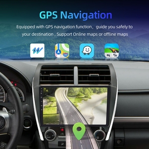 อัพเกรดวิทยุติดรถยนต์ Android รุ่นเก่าหน้าจอเล็ก ให้เป็นหน้าจอไร้สาย Carplay BT พร้อมกล้องมองหลัง ฟังก์ชั่นอัจฉริยะ สำหรับรถยนต์ Toyota Camry ปี 2012-2014 - Product Image 3