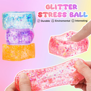 Hot Stress Ice Cube Squeeze Stress Balls Adults Kids Nice Cube Hand Grip <b>Toys</b> Anxiety Stress Relief,Slow Rising Squeeze <b>Toy</b> - Product Image 6
