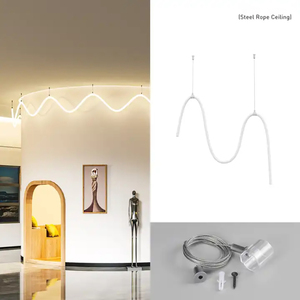 Usine En Gros Intérieur Ménage Atmosphère Décoration Silicone Étanche Néon Lumière <span class=keywords><strong>Tube</strong></span> Rond Néon <span class=keywords><strong>Tube</strong></span> - Product Image 3