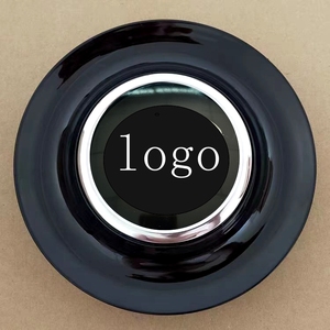 Enjoliveurs <span class=keywords><strong>de</strong></span> <span class=keywords><strong>roue</strong></span> flottants <span class=keywords><strong>de</strong></span> remplacement en ABS personnalisés, chrome noir XXL183mm pour <span class=keywords><strong>ALFA</strong></span> <span class=keywords><strong>ROMEO</strong></span> Armani AZAD AUDI BBS Bently Benz BMW Mini - Product Image 1