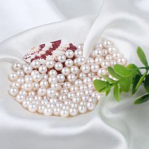 Натуральный белый пресноводный круглый жемчуг класса AAAA 6-6,5 мм, бусины россыпью для изготовления ювелирных изделий - Product Image 5