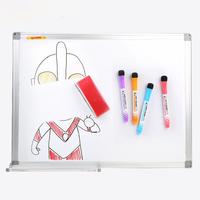Ensemble de marqueurs effaçables pour tableau blanc magnétique à eau, faible odeur, colorés, avec gomme