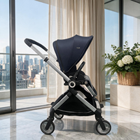 Système de voyage 3-en-1 en gros : poussette bébé avec nacelle et siège auto pliable pour 0-3 ans, certifié EN1888 pour OEM/ODM