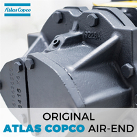Compresseur d'air industriel à vis rotatif scroll 4 kW 5 CV avec sécheur de 300 L (10 gallons) 220 V 380 V 10 bars