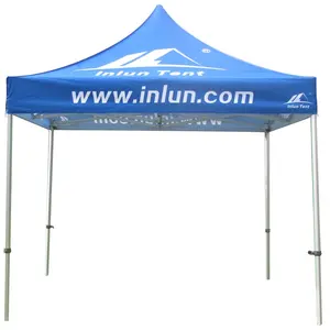 10x10 Ft Wholesale Pop Up Canopy Tent Custom Logo With Aluminum Frame Printed Trade Show Folding Advertising Outdoor Tent