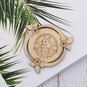 2024 Hot Sale <strong>Easter</strong> Bunny Decorations Wooden Rabbit Egg <strong>Ornaments</strong> for <strong>Easter</strong> Decor - Product Image 6