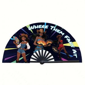 <b>Large</b> Bamboo Carved Folding <b>Fans</b>-Portable Traditional Design for Dancing Home Decoration & Business Gifts - Product Image 6