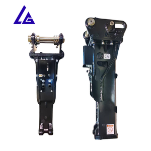 Marteau hydraulique de graissage automatique pour la démolition de <span class=keywords><strong>pierre</strong></span> et de béton de carrière d'excavatrice - Product Image 2