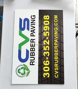 Custom 18x24 H-Stakes Yard segni durevole plastica ondulata pubblicità per la politica aziendale e immobiliare resistente agli agenti atmosferici - Product Image 5