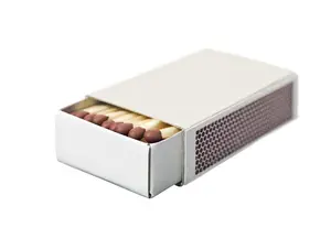 Caixa de fósforo personalizada, decoração personalizada pequena caixa doméstica corresponde à caixa