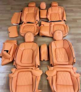 Housse de siège auto pour <span class=keywords><strong>Porsche</strong></span> Macan 2014 2015 2016 2017 2018 2019 2020 2021 <span class=keywords><strong>2022</strong></span> 2023 2024, kit de protection et de style automobile - Product Image 4