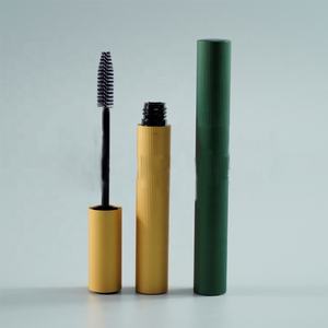 Tube vide pour brosse à cils, tube rond fin vide, flacons de mascara dorés en métal, tube de mascara de 9 ml - Product Image 1