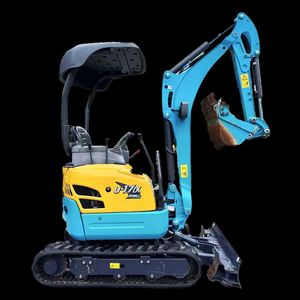 Miniexcavadora Kubota U17 de Segunda Mano, Miniexcavadora de Alto Rendimiento, Excavadora Pequeña Usada con Bomba Hidráulica KYB, Certificación CE - Product Image 1