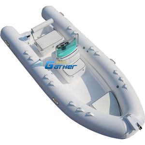 16ft Fiberglas Beiboot RIB480A Fiberglas Rumpf Schlauchboot PVC/Hypalon/Orca <span class=keywords><strong>Tender</strong></span> Zum Verkauf - Product Image 4