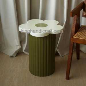 Eco-Friendly Handmade <b>Wooden</b> <b>Coffee</b> <b>Table</b>, <b>Rustic</b> Solid Wood Center <b>Table</b>, Sustainable Furniture for Living Room - Product Image 4