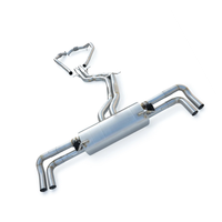 Échappement Catback Haute Performance pour Porsche Cayenne 4.0T E3 2017-2023 SUS304, Tuyaux d'Échappement Valvetronic, Silencieux, Amélioration Sonore