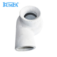 Buse de désulfuration KUMEA SiC Vortex, 90 °   Buse de pulvérisation conique creuse en carbure de silicium pour tour d'absorption de centrale électrique