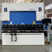 Presse plieuse CNC surdimensionnée de 300 tonnes, 400T, 6000 mm pour le pliage de grandes structures en acier, équipement de pliage hydraulique de tôles