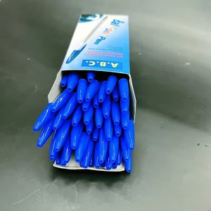 Venta al por Mayor de 50 Piezas/Caja de <span class=keywords><strong>Bolígrafos</strong></span> Personalizables Multicolores de Plástico, Artículos de Papelería <span class=keywords><strong>para</strong></span> Oficina, Ancho de Escritura de 1.0 mm, <span class=keywords><strong>para</strong></span> Regalos - Product Image 3