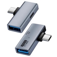 Haute vitesse USB 3.0 alliage d'aluminium 2 en 1 adaptateur OTG lecteur de carte TF pour téléphones portables tablettes ordinateur portable