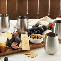 Verre à vin rouge en acier inoxydable de 18 oz, gobelet à vin Swig, design à paroi simple, style américain, durable