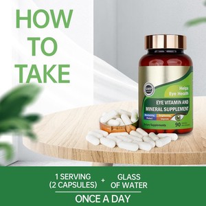 Capsules de Lutéine et de Zéaxanthine Biologiques Premium, 90 Comprimés, Vitamines Oculaires pour Adultes, Stock US, Livraison Directe Gratuite, Santé Maculaire - Product Image 3