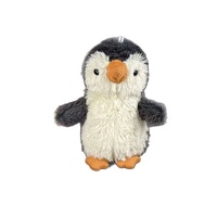 Pendentif en peluche Pingouin Shy Peanut, ornements de sac, figurine en peluche courte semi-fait main, style dessin animé mignon, embellissements pour vêtements et sacs