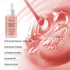 Siero al Collagene Peptidico per Perfezionamento dei Pori OEM per Marchio Coreano di Cura della Pelle, Rassodante Viso, Boost di Luminosità, Siero al Bakuchiol Rimpolpante - Product Image 3