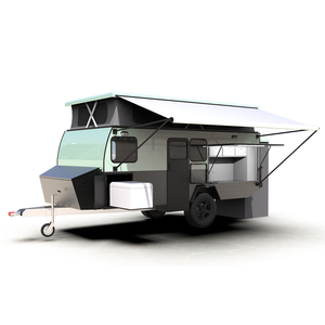 Remorque de voyage hybride tout-terrain, <span class=keywords><strong>caravane</strong></span>, 4 k 15Ft, pour les magasins occidentaux - Product Image 1