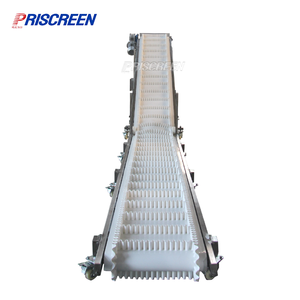 Bande transporteuse antidérapante flexible pour matériaux en vrac-Convoyeur portable léger pour le <span class=keywords><strong>transport</strong></span> de petits articles en entrepôt - Product Image 6