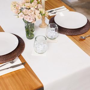 Rouleau <span class=keywords><strong>de</strong></span> <span class=keywords><strong>papier</strong></span> Airlaid Homestead, <span class=keywords><strong>papier</strong></span> moderne jetable, aspect lin, perforé, pour nappes <span class=keywords><strong>de</strong></span> <span class=keywords><strong>table</strong></span>, <span class=keywords><strong>blanc</strong></span>, pour fêtes, mariages - Product Image 1