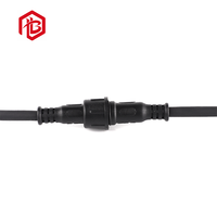 Connecteur étanche mâle et femelle noir 220v Ip68 Quick Clip K19