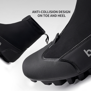 HBG 1592 Scarpe da <span class=keywords><strong>Ciclismo</strong></span> Invernali Calde e Resistenti al Freddo Antivento e Antischizzo da Mountain Bike Design Originale 1 Paio - Product Image 6