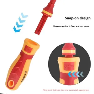 13PCS VDE Insulated Electrician <b>Screwdriver</b> Set Hardened Steel Electrical Hand Tools Insulated <b>Screwdriver</b> Set - Product Image 4