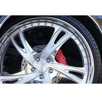 Nouvelles jantes de course en aluminium forgé de 18 à 24 pouces, design directionnel à 6 branches ultra profond, revêtement poudré, pour SUV de luxe et voitures classiques