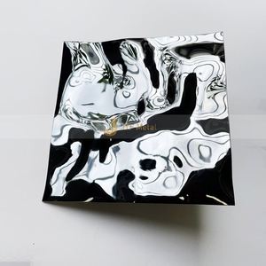 EX030 Golden Water Ripple Decorative Stainless Steel <b>Sheet</b> 302 304 Corrugated Water <b>Mirror</b> Plate Bending Welding Available - Product Image 5